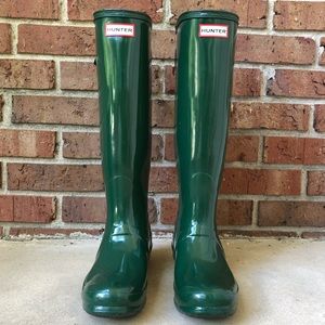 Green Hunter Rainboots
